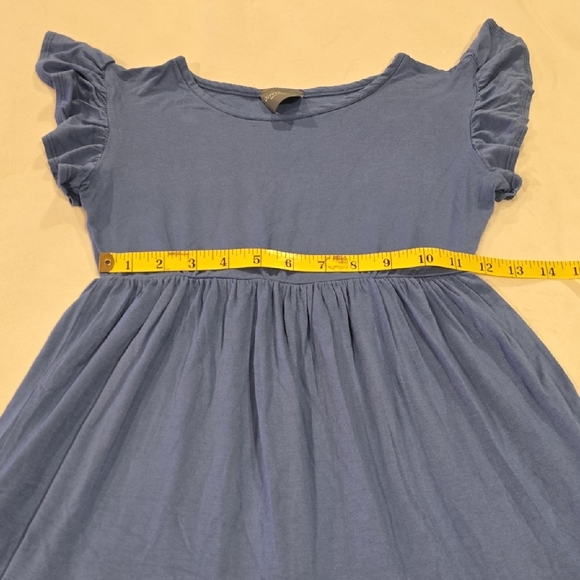 Olivia Rae Blue Ruffled Mini Dress - Picture 3 of 6